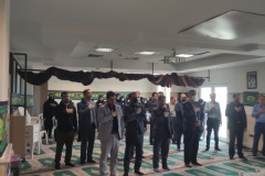برگزاری مراسم عزاداری و سوگواری سالار شهیدان در سازمان مجتمع آموزشی و پژوهشی جهاددانشگاهی گیلان
