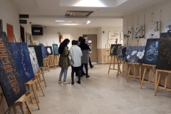 نمایشگاه گروهی آثار فونت قلم فارسی و تایپوگرافی دانشجویان موسسه
